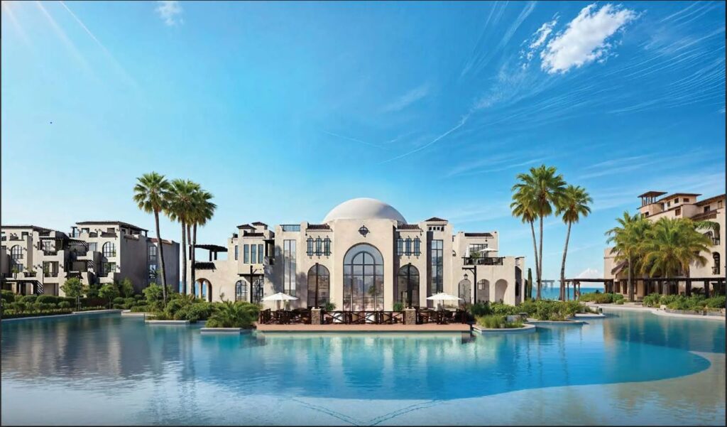 Cala Sahl Hasheesh luxury beachfront residence view